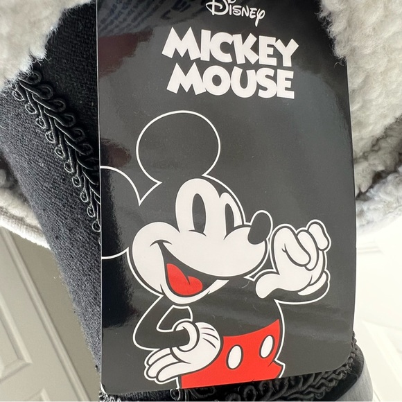 ❄️ New! Disney Mickey Mouse Wearable Blanket Hoodie w Pockets - One Size - Picture 8 of 9
